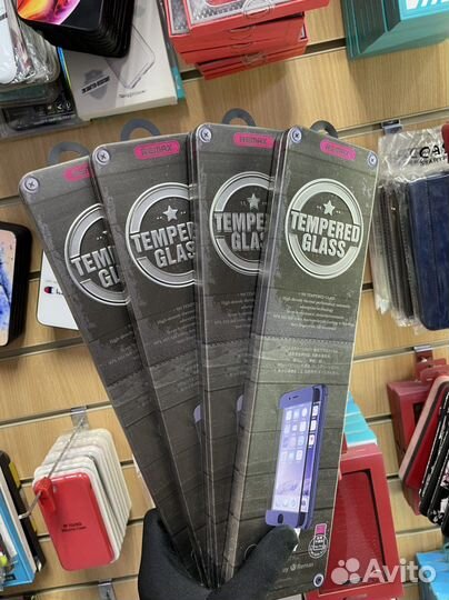 Защитные 10D стекла на все телефоны