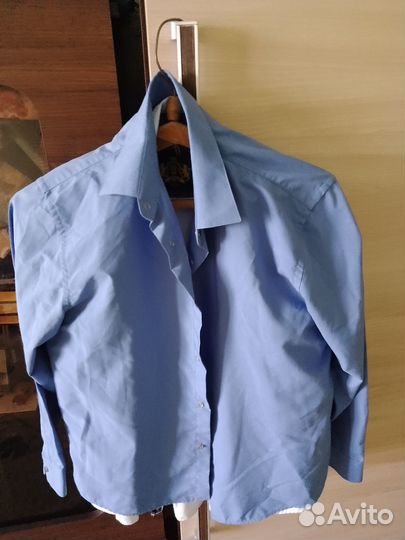 Рубашка школьная размер 36 (152)