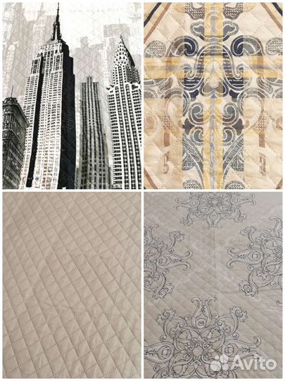 Плед покрывало стеганое