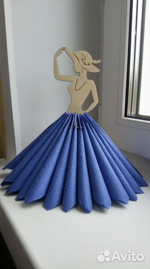 Салфетница деревянная