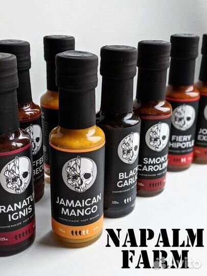 Острые Соусы Napalm Farm