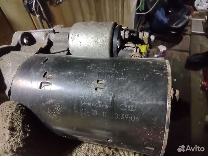 Стартер bmw m54