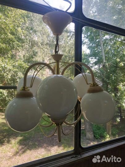 Люстра потолочная б/у, Германия