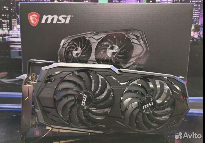 Видеокарта AMD MSI RX 5600 XT gaming MX 6 GB