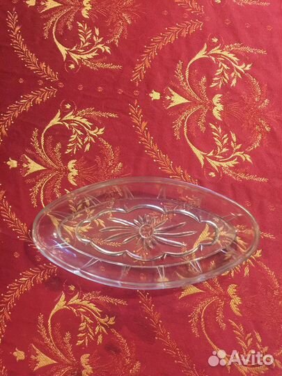 Селедочница стекло