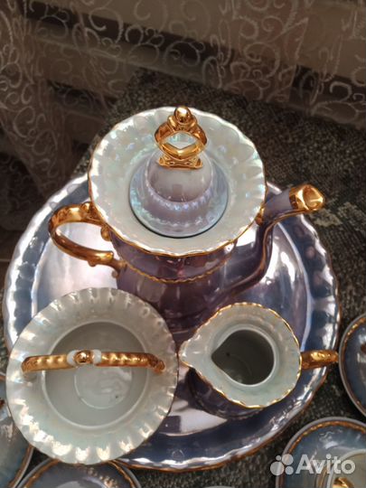 Кофейный сервиз СССР и стекло. Лот