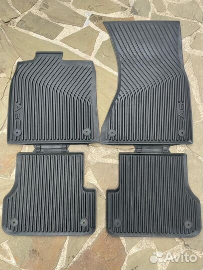 Коврики резиновые для audi A6