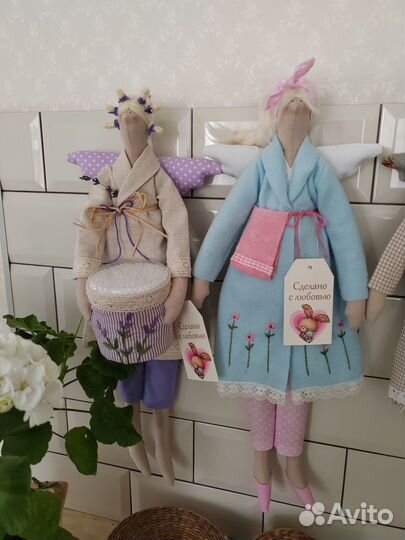 Интерьерные куклы Тильда