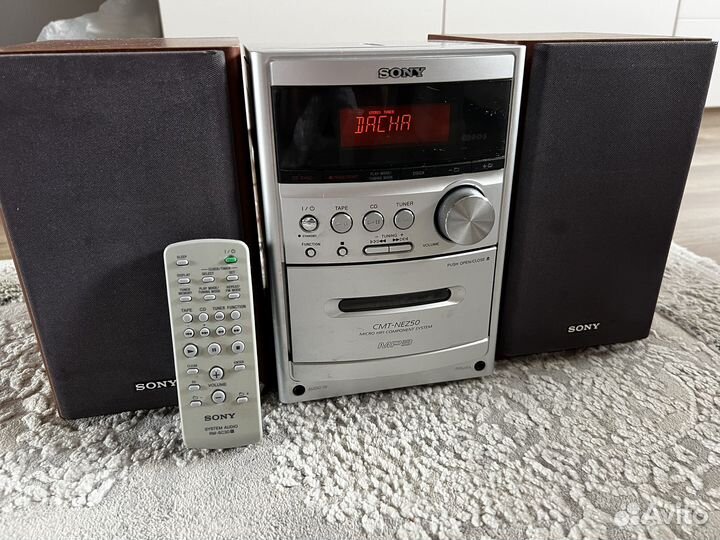 Музыкальный центр sony HCD NEZ50