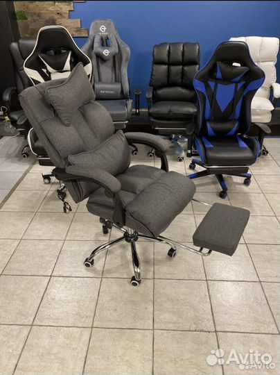 Компьютерное офисное кресло ткань