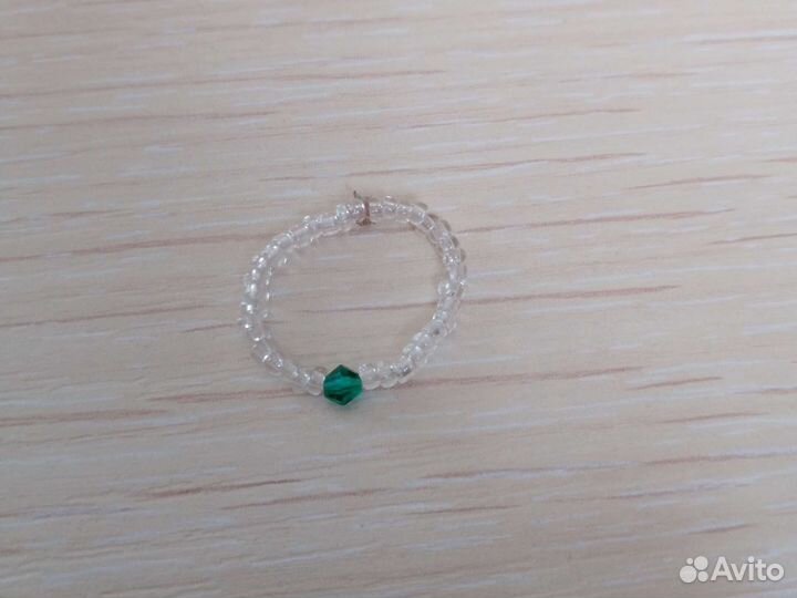 Кольцо из бисера