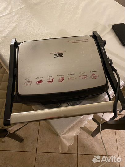 Электро гриль бу