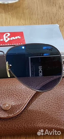 Солнцезащитные очки RayBan Aviator оригинал