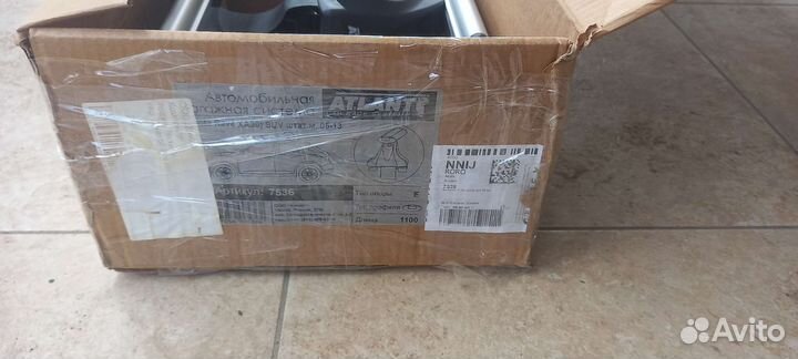 Универсальный аэродинамический багажник