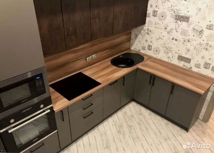 Кухни на заказ. Установка под ключ