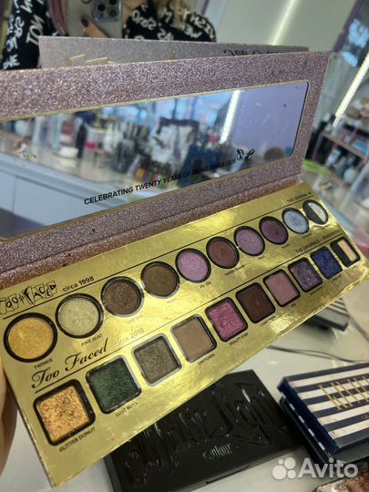 Тени для глаз Too faced