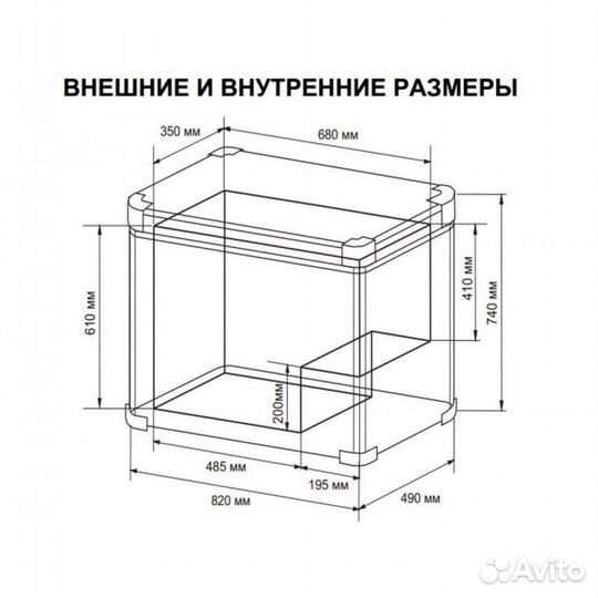 Автохолодильник компрессорный 124 литра