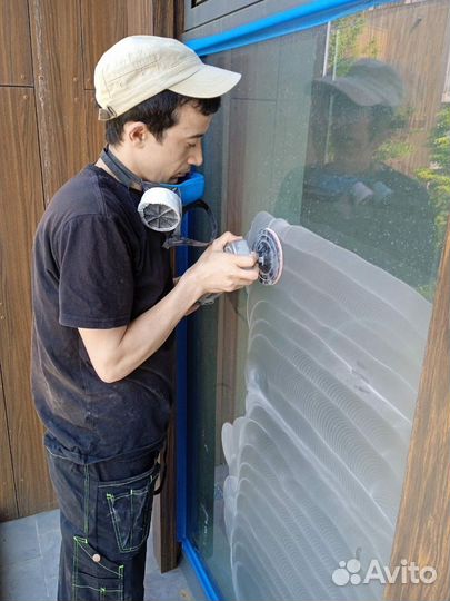 Покраска окон. Реставрация оконного профиля