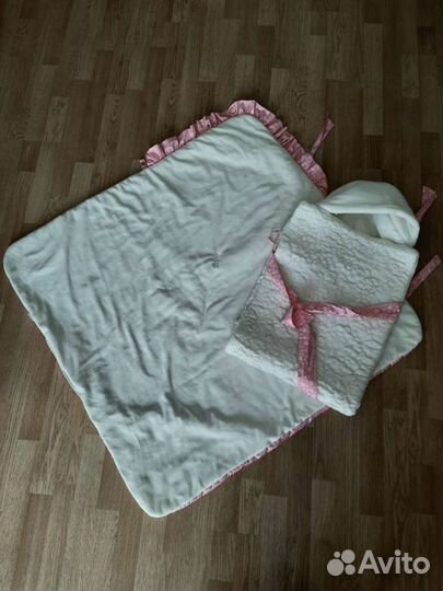 Конверт на выписку для девочки весна осень