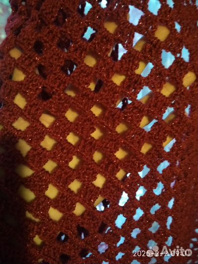 Шаль ажурная