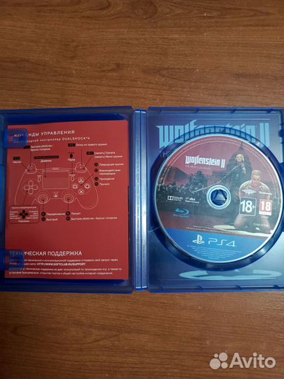 Игра для PS4 Wolfenstein 2