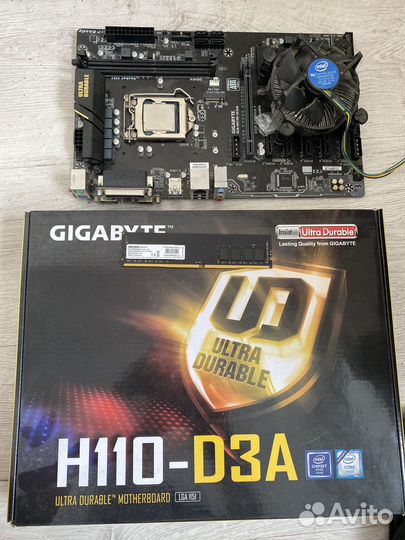 Продам материнскую плату+ процессор+Планка