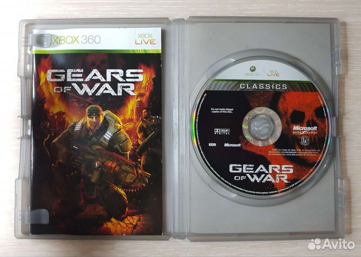 Xbox 360 Xbox one Gears of War. Лицензия
