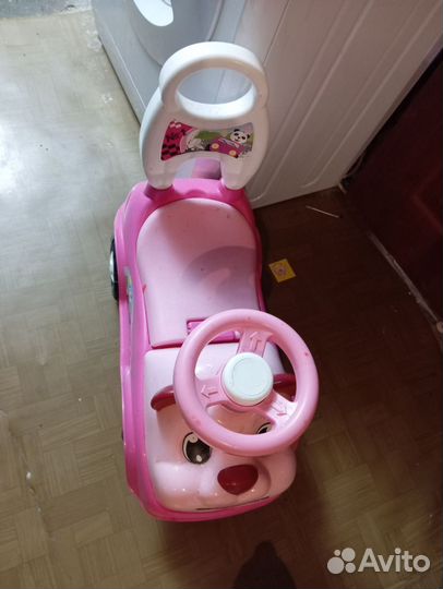 Машинка-каталка Полесье мила