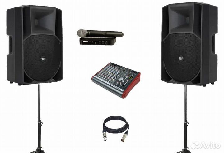 Аренда колонок, прокат звука и света