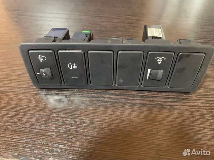Блок кнопок регулировки фар Kia Rio 3 UB 2011-2017