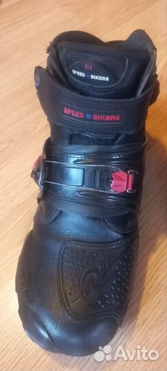 Мотоботы мужские короткие speed bikers