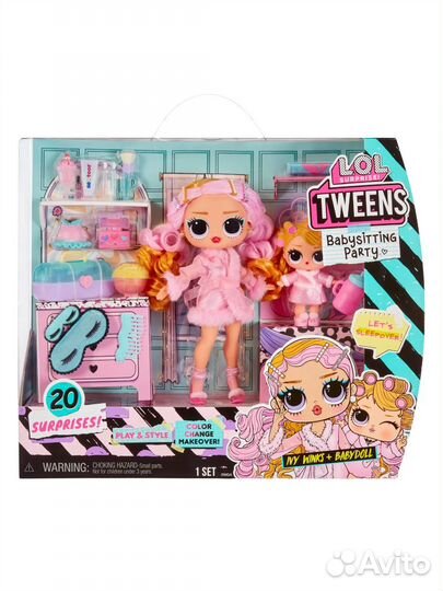 Кукла LOL Tweens Ivy Winks Няня Лол Твинс