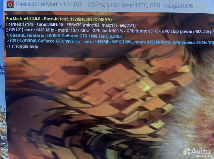 Видеокарта Gtx 1080 ti Founders Edition 11GB