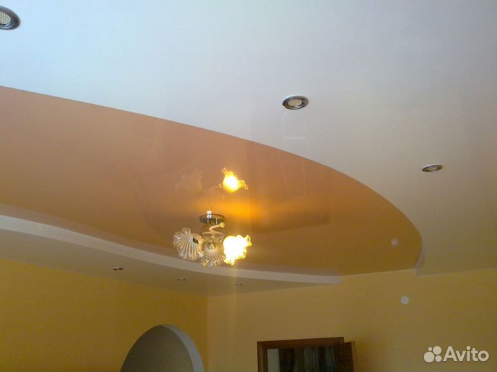 Натяжные потолки 29