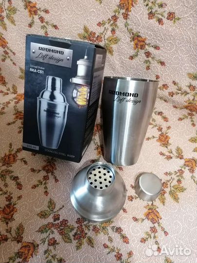 Шейкер для коктейлей Redmond