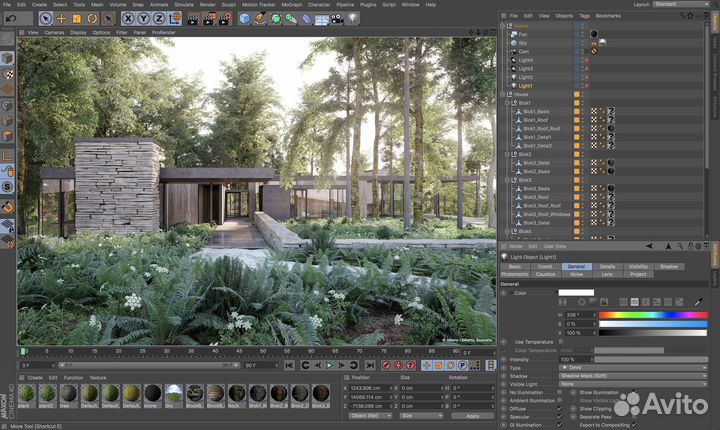 Программа Cinema 4d \ Redshift - Бессрочно