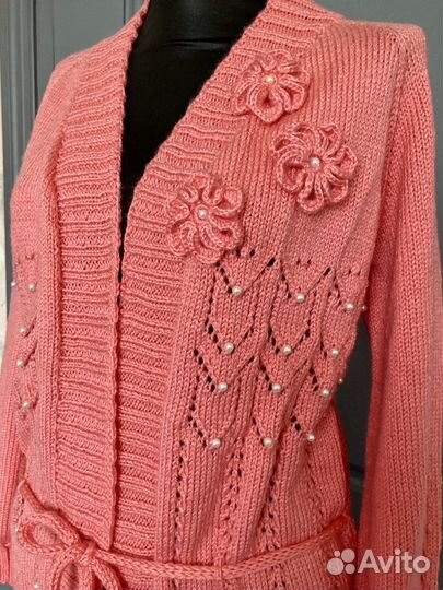 Кардиган длинный кофта дев, 42