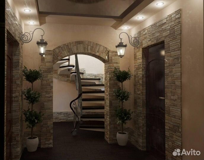 Лестницы из кварцевого агломерата