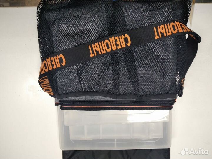 Сумка для рыболовных снастей с коробками