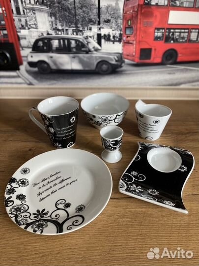 Фарфоровая посуда Dinner time