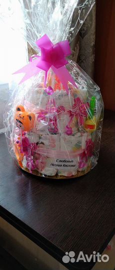 Торт из памперсов