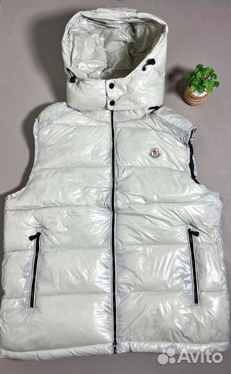 Жилетка moncler глянцевая