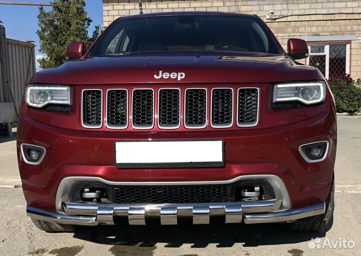 Jeep Grand Cherokee 2013 Защита перед бампера G