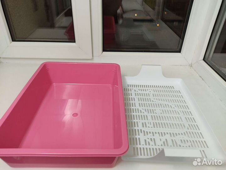 Лоток туалет для животных кис глубокий