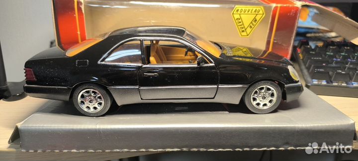 Модель Mercedes w140 S600 1:18
