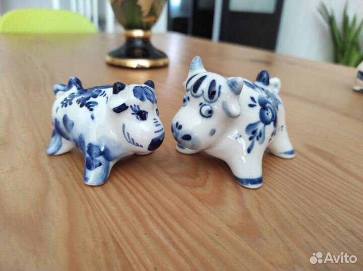 Фигурки гжель