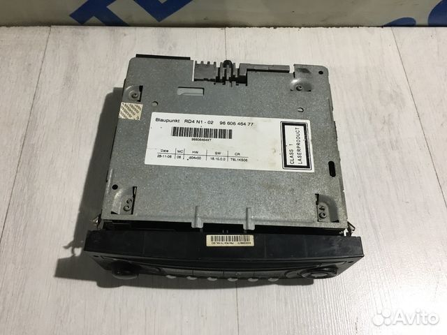 Магнитола peugeot 307 1.6 ат хетчбек