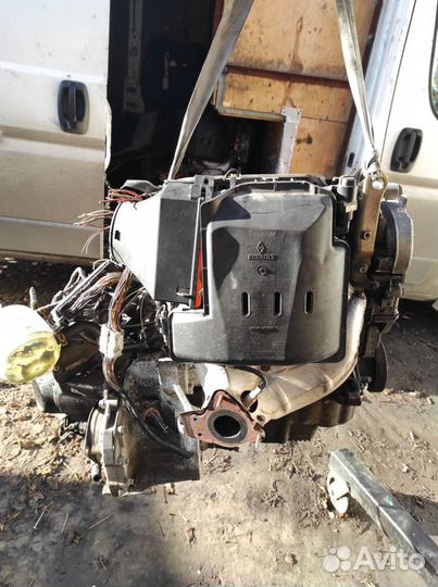 Двигатель 1,4 K4J Рено Симбол Кангу Клио