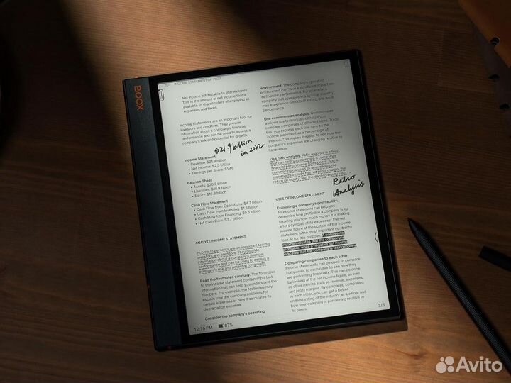 Onyx boox Tablet Note Air3 B/W черно-белая