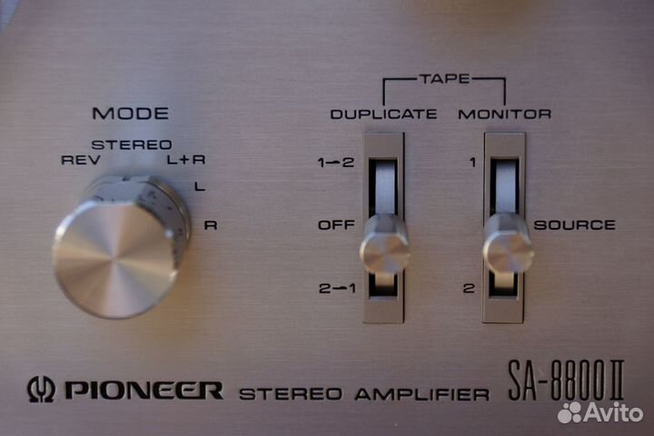 Усилитель pioneer двойное моно